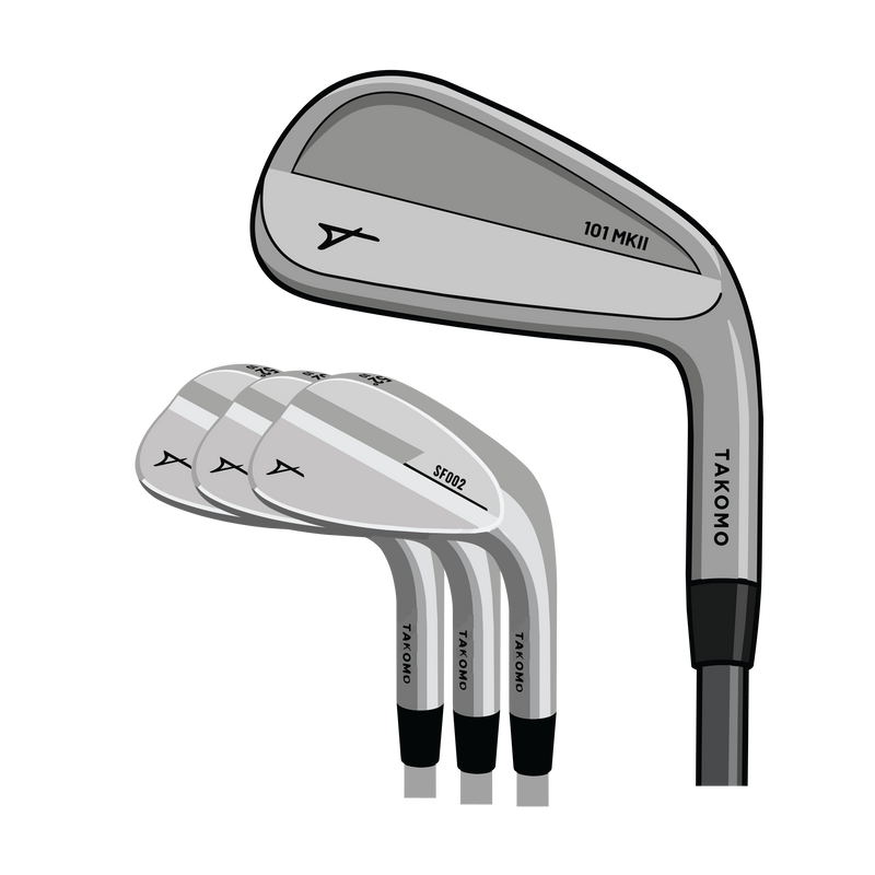 Takomo X RipIt - 101 MKII Irons & Wedges Bundle