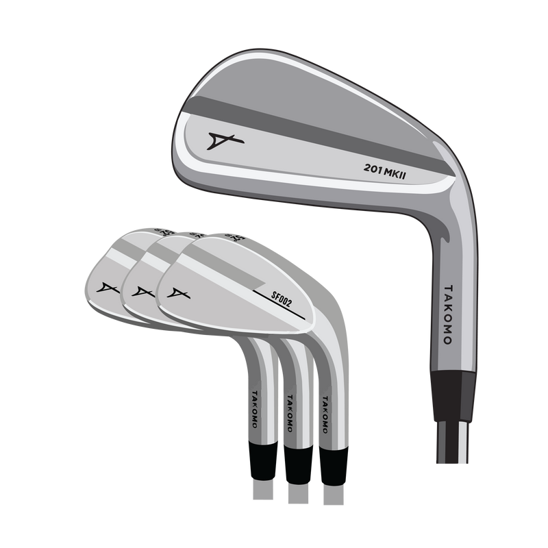 Takomo X RipIt - 201 MKII Iron & Wedges Bundle