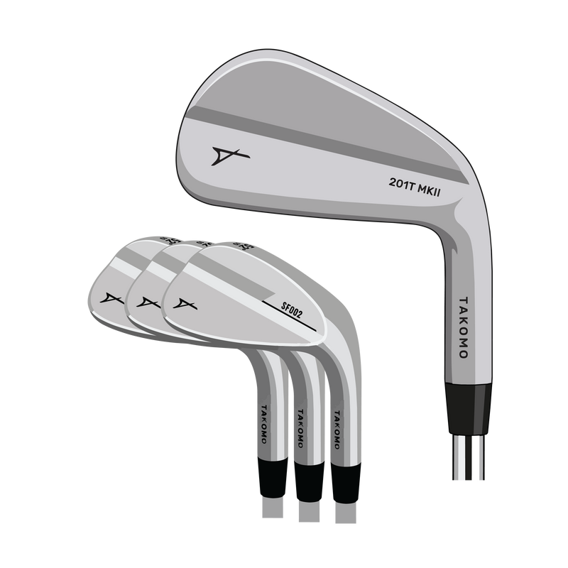 Takomo X RipIt - 201T MKII Iron and Wedges Bundle