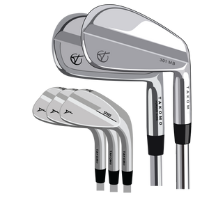 Takomo X RipIt - 301 CB/MB Combo Iron & Wedges Bundle