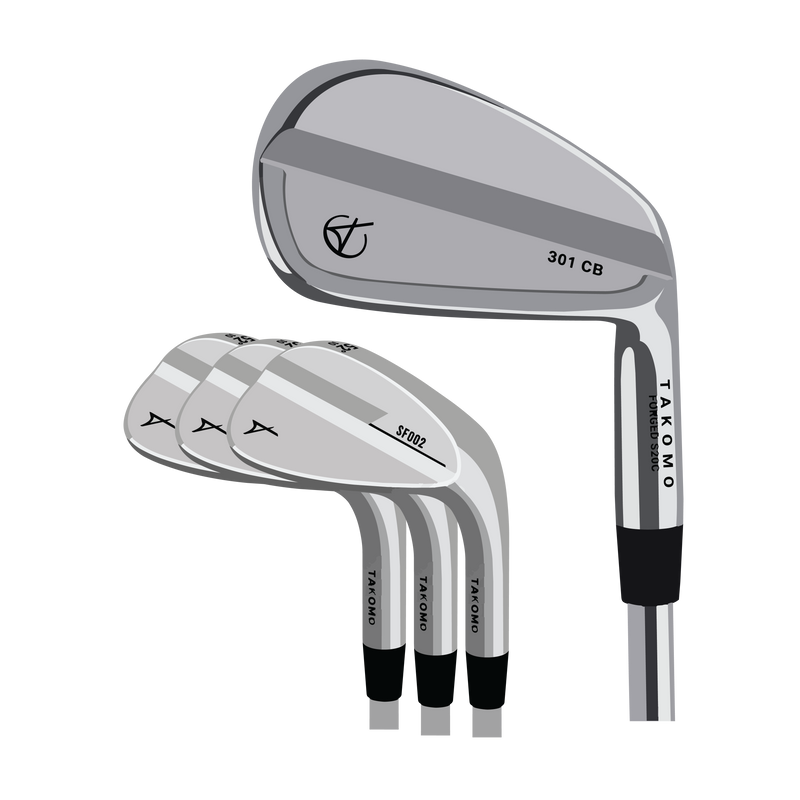 Takomo X RipIt - 301CB Iron & Wedges Bundle