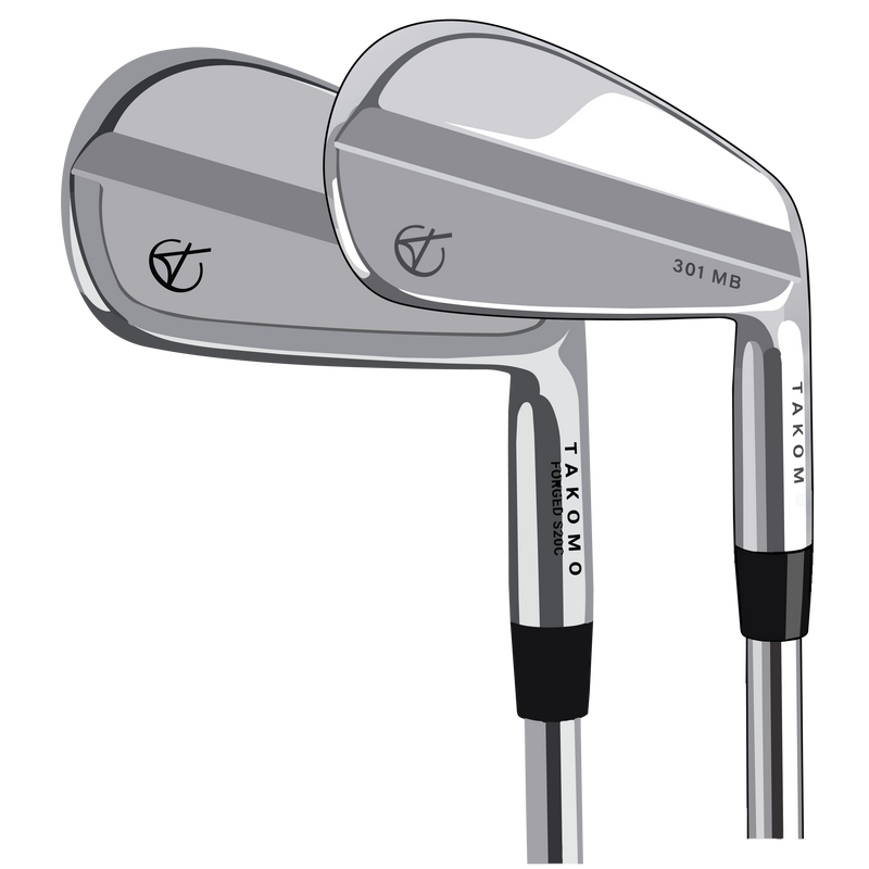 Takomo X RipIt - 301 CB/MB Combo Iron Bundle